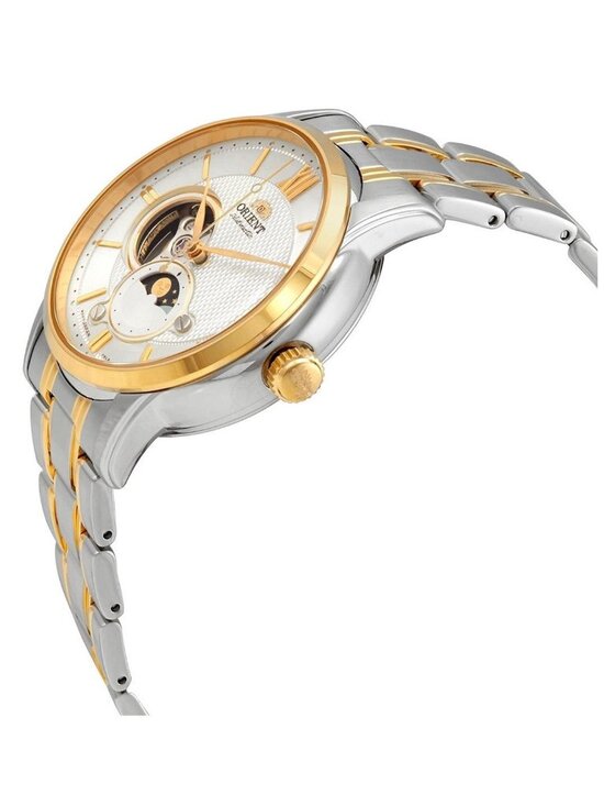 NWT Orient Sun & Moon Automatic Silver Dial Men\'s Watch